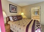 Queen Suite Bedroom with Deck Open
